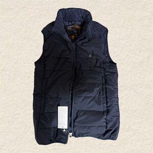 Poteina Heated Vest  Medium USB Rechargeable Electric Heating Jacket Black NEW